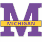 Sticker Michigan (Devant)