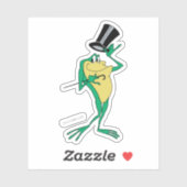 Sticker Michigan J. Frog en couleur (Feuille)