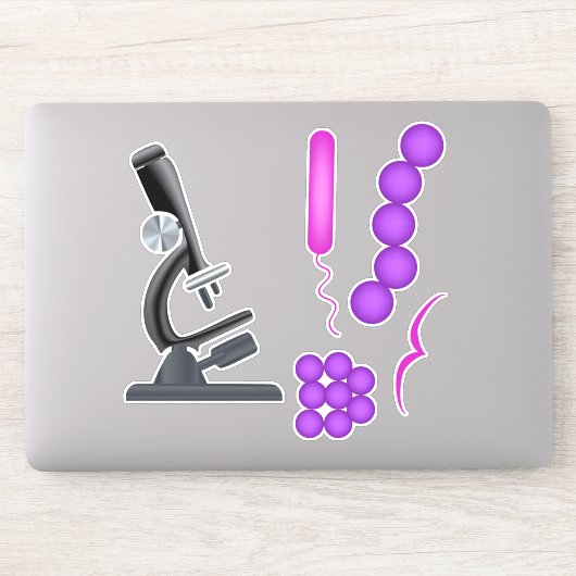 Sticker Microbiologie (Ordinateur)