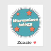 Sticker Micropaléontologie (Feuille)