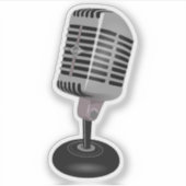 Sticker Microphone (Devant)