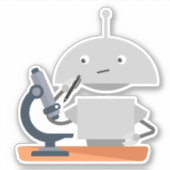 Sticker Microscope Mia (Devant)