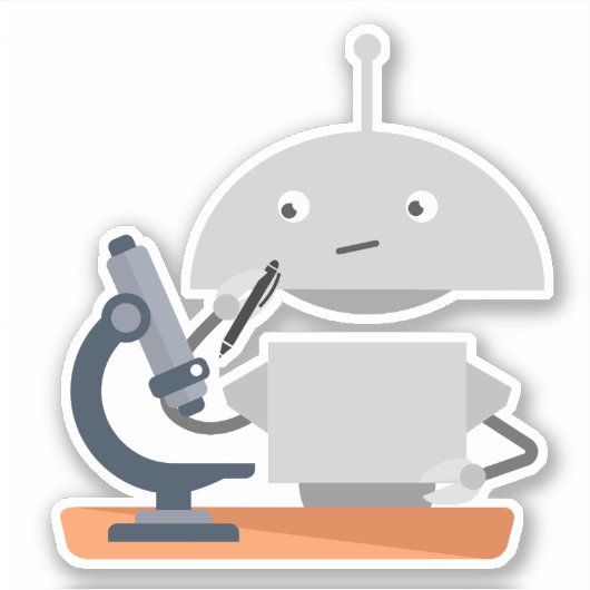 Sticker Microscope Mia (Devant)