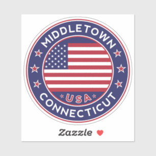 Sticker Middletown Connecticut, Middletown