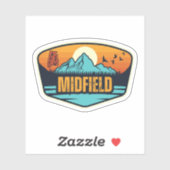 Sticker Midfield, Alabama (Feuille)