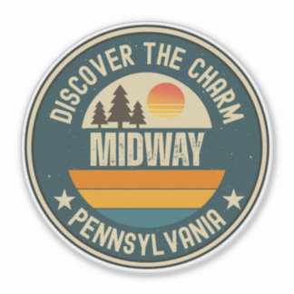 Sticker Midway, Pennsylvanie