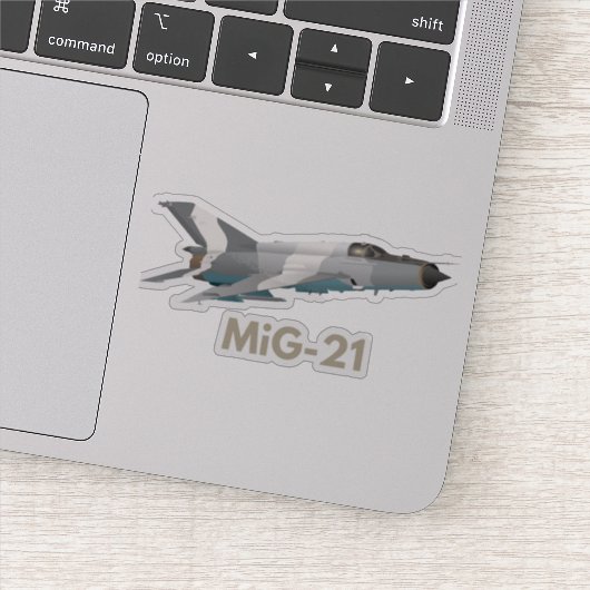 Sticker MiG-21 Jet Figter (Détail)