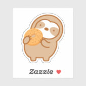 Sticker Migner tout Bagel Sloth (Feuille)