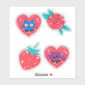 Sticker mignon (Feuille)
