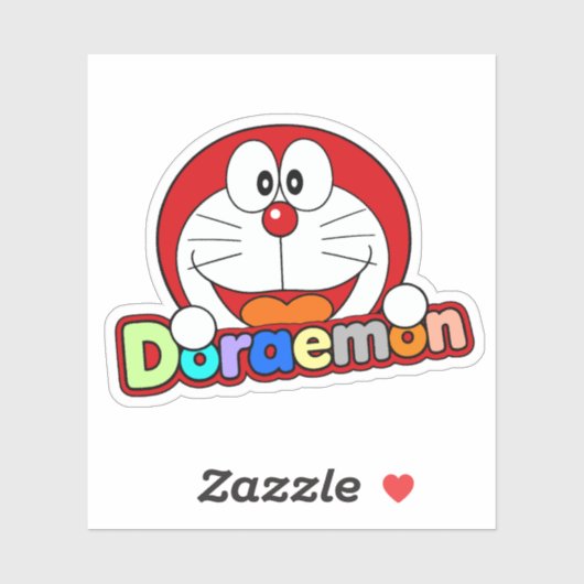 Sticker Mignon Kawaii Doraemon Anime (Feuille)
