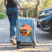 Sticker mignon kawaii hawaï (Valise Insitu)