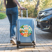 Sticker mignon kawaii hawaï (Valise Insitu)