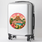 Sticker mignon kawaii hawaï  (Sur valise)
