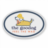 Sticker Mignon Lobstah Pup Die-Cut (Devant)