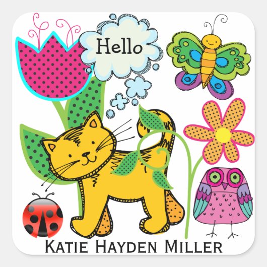 Sticker mignon - SRF (Devant)