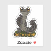 Sticker Mignonne comme un Newt ! (Feuille)
