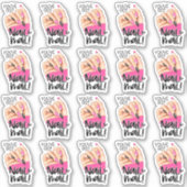 Sticker Mignonne Nail Mail Nailfie Poignée main Petite ent (Devant)