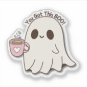 Sticker Mignonne, Tu As Ce Boo ! Coupe Halloween Ghost (Devant)