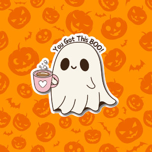 Sticker Mignonne, Tu As Ce Boo ! Coupe Halloween Ghost