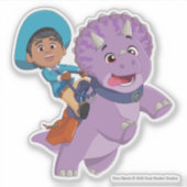 Sticker Miguel et Tango | Dino Ranch (Devant)
