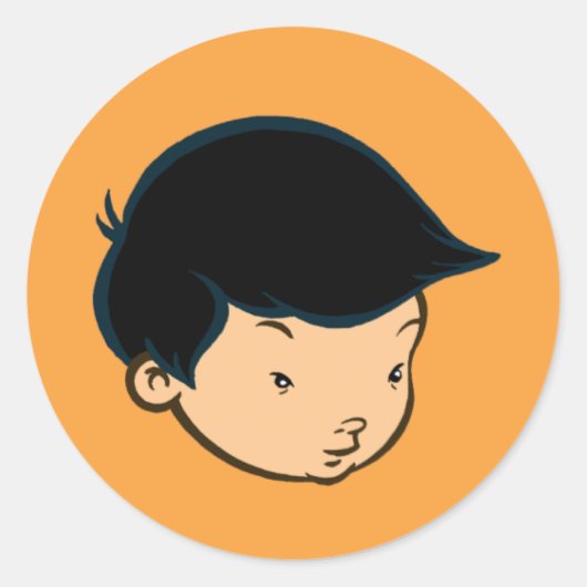 Sticker Mike Park (Orange) (Devant)