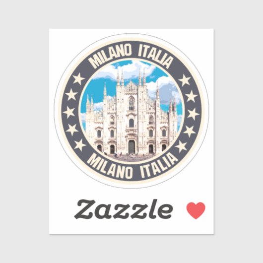 Sticker Milan (Feuille)