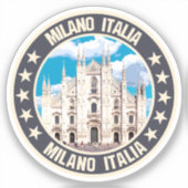 Sticker Milan (Recto)