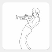 Sticker Miles Davis (Devant)