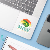 Sticker Milf Man (Ordinateur portable avec iPhone)
