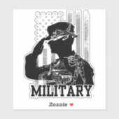 Sticker Militaire (Feuille)