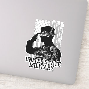 Sticker Militaire des États-Unis