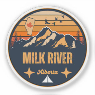 Sticker Milk River, Alberta