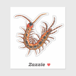 Sticker Mille-pattes