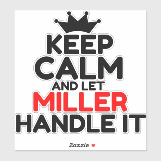 STICKER MILLER (Feuille)
