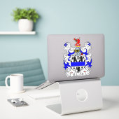 Sticker Miller Family Crest (Ordinateur portable sur le bureau)