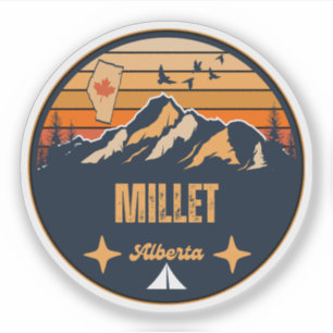 Sticker Millet, Alberta