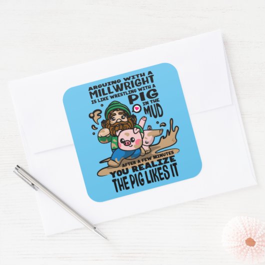 Sticker Millwright (Enveloppe)