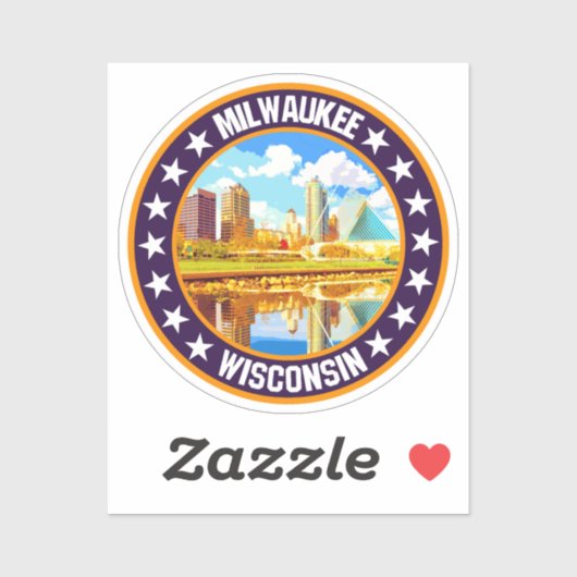 Sticker Milwaukee (Feuille)