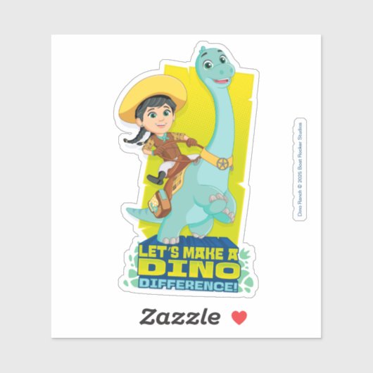 Sticker Min & Clover | Faire la différence entre les dinde (Feuille)