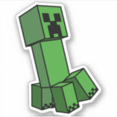 Sticker Minecraft Creeper Minecrafter Creepers (Devant)
