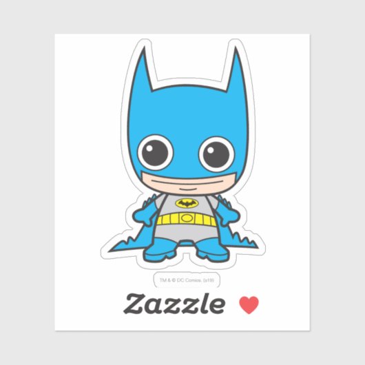 Sticker Mini Batman (Feuille)