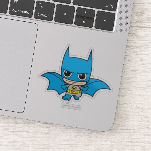 Sticker Mini Batman en cours d'exécution (Détail)