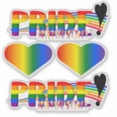 Sticker Mini-collection Pride (4) (Devant)
