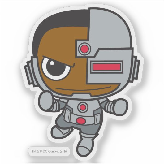 Sticker Mini Cyborg (Devant)