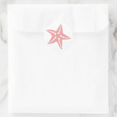 Sticker Mini Poisson-Épée Rose, Thème Plage (Sac)