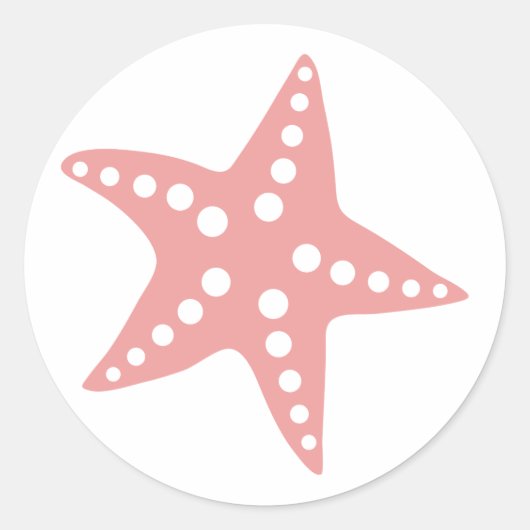 Sticker Mini Poisson-Épée Rose, Thème Plage (Devant)