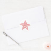 Sticker Mini Poisson-Épée Rose, Thème Plage (Enveloppe)