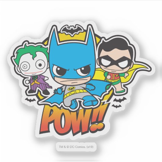 Sticker Mini Pow (Devant)