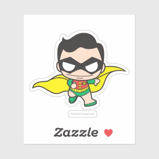 Sticker Mini Robin (Feuille)