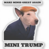 STICKER MINI TRUMP (Devant)